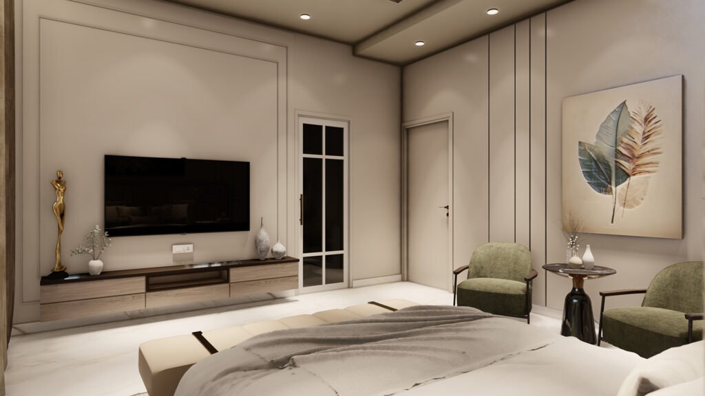 A spacious, high-performance work area designed by Vastukaar Studio